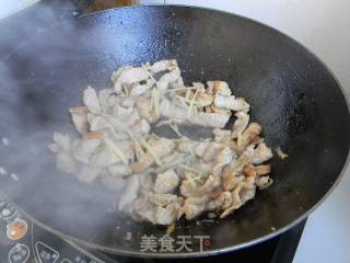 Fried Fungus with Sliced Pork recipe