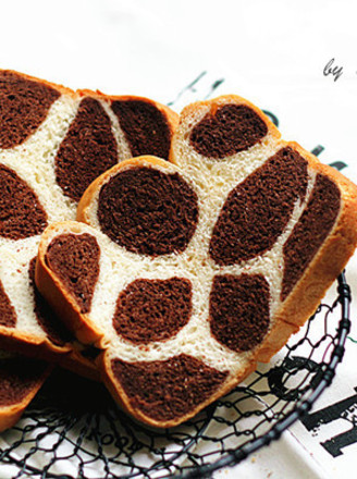 Giraffe Pattern Toast recipe