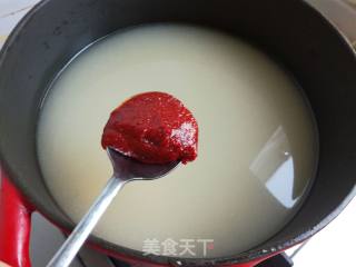 Mushroom Tofu Miso Soup recipe