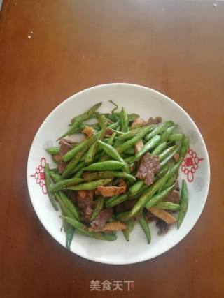 Stir-fried String Beans with Shredded Pork recipe