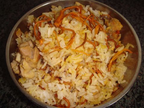 Cordyceps Flower Chicken Braised Rice recipe