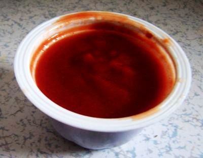 Apple Chicken with Tomato Sauce recipe