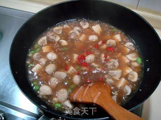 Tofu Stewed with Mushrooms recipe