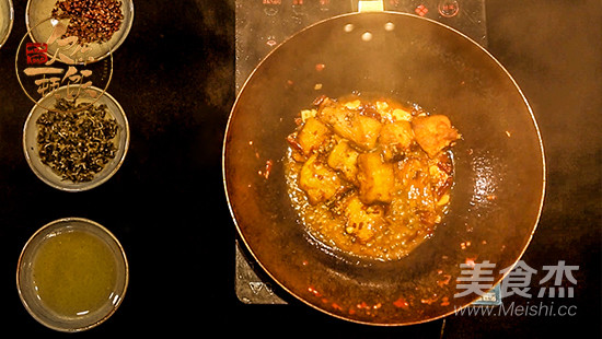 Cabbage Fried Fish Pieces recipe