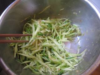 Cucumber with Enoki Mushroom recipe