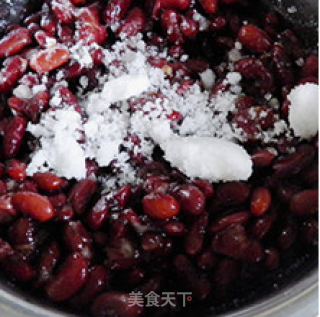 【ice Red Beans】------cool in Summer recipe