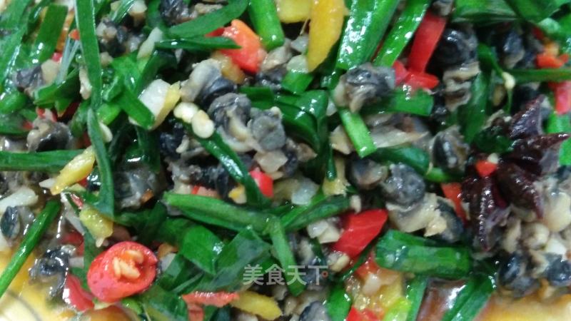 Guanyin Tears: Stir-fried Fusilli with Leek recipe