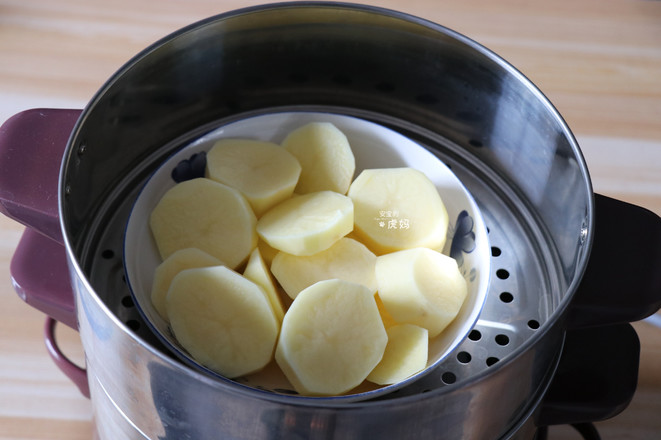 Tuna Intestine Baked Mashed Potatoes recipe