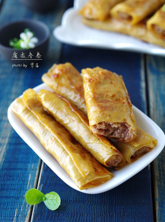 Beancurd Spring Rolls recipe