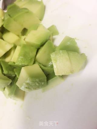 Avocado Dragon Fish Salad recipe