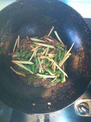 String Beans and White Bacon recipe