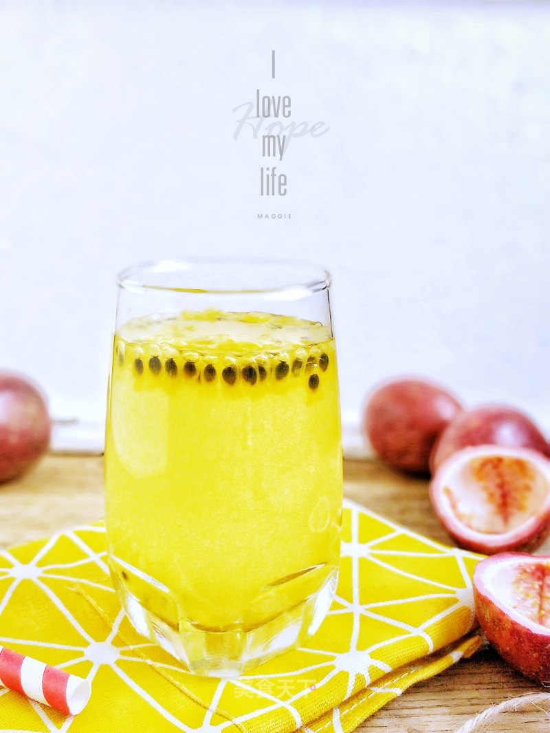 Summer Drink ~ Honey Passion Juice recipe