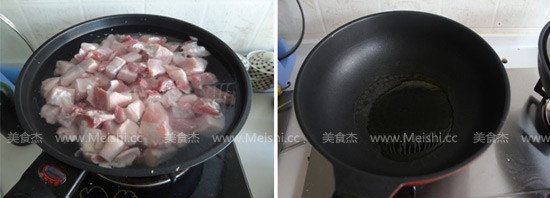 Braised Pork with Sea Cucumber recipe