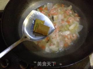 【curry Potatoes and Shrimp】----delicious and Refreshing recipe