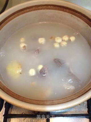 Yam and Lotus Seed Soup recipe