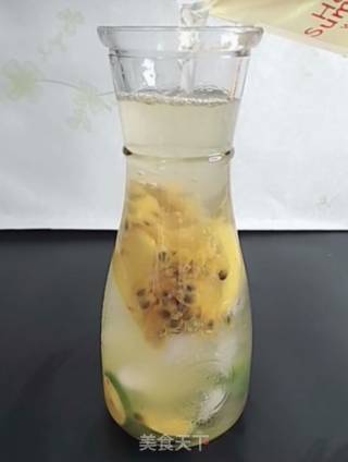 Kumquat Lemon Passion Fruit Green Tea recipe