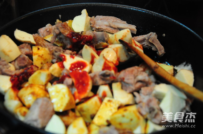 Sauce-flavored Pork Ribs Roasted Cigu--the Processing Method of Cigu recipe