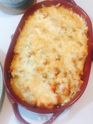 Cheese Baked Spaghetti recipe