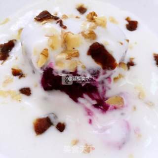 Purple Potato Yogurt Puree recipe