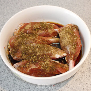 Haier Baked Duofen Wisdom Oven Trial-----cumin Bone Roast recipe