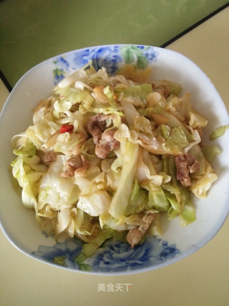 Stir-fried Pork with Cabbage recipe