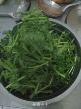 Garland Chrysanthemum recipe