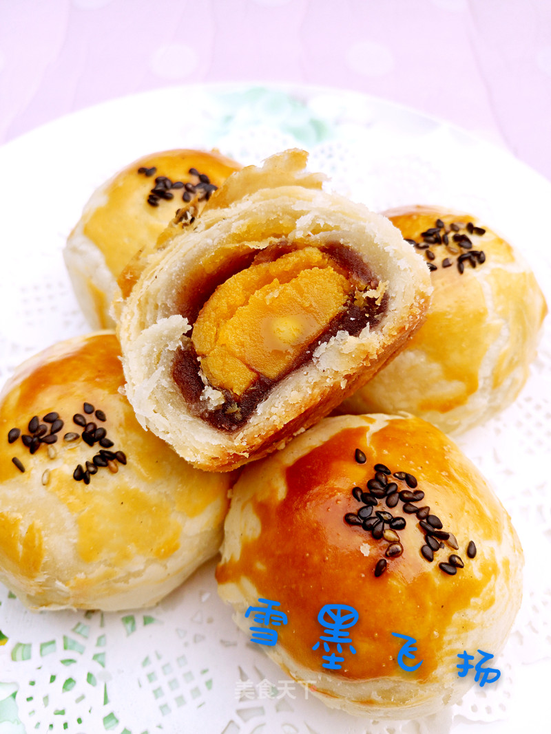 #aca烤明星大赛#egg Yolk Pastry recipe