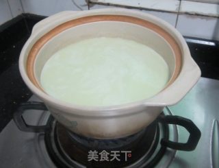 Soy Milk Boiled Yellow Bone Fish recipe