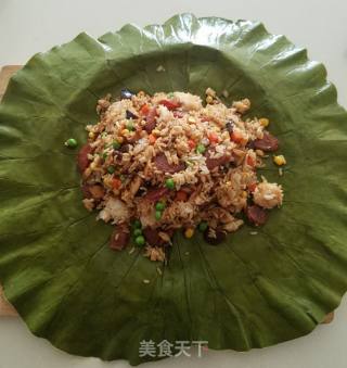 Lotus Leaf Rice recipe