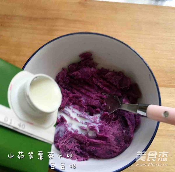 Twisted Yam Purple Sweet Potato Tea Towel recipe