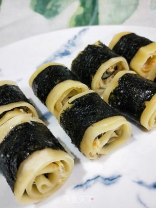 Seaweed Pork Floss Roll recipe