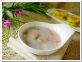 【yiru Porridge】healthy Porridge is Simple to Make---barley and Gorgon Porridge with Yam recipe