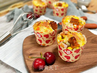 Salty Grilled Eel Muffin recipe