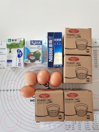 Coconut Milk Pudding recipe