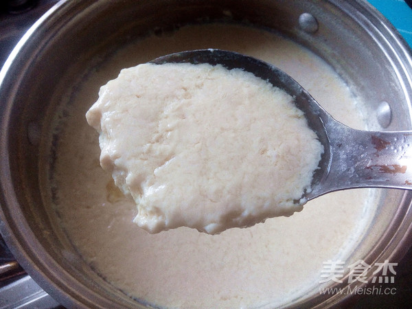 Little Soy Beans are Highly Nutritious-homemade Brine Tofu recipe