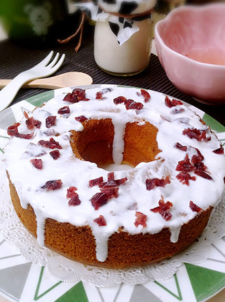 Cranberry Chiffon Cake recipe