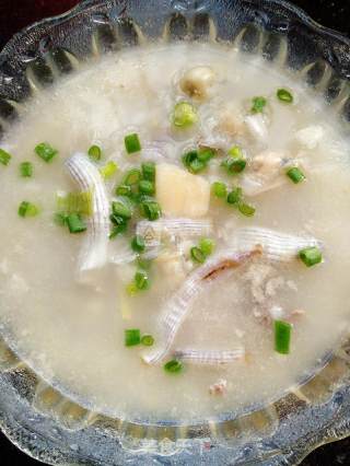 Mudworm Seafood Congee recipe