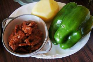 Fried Beef with Potato Chips recipe