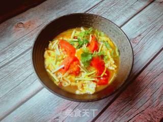 Egg Braised Noodles recipe