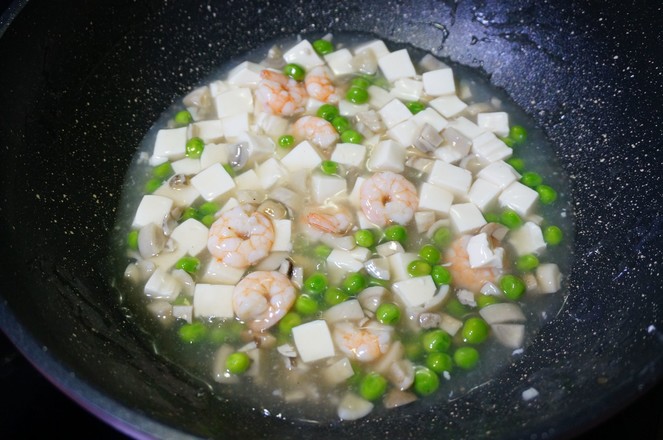 Braised Tofu with Shrimp recipe