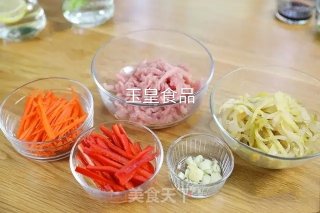 Stir-fried Shredded Pork with Mustard recipe