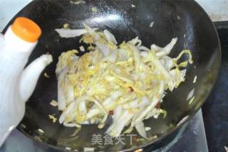 Stir-fried Chinese Cabbage recipe