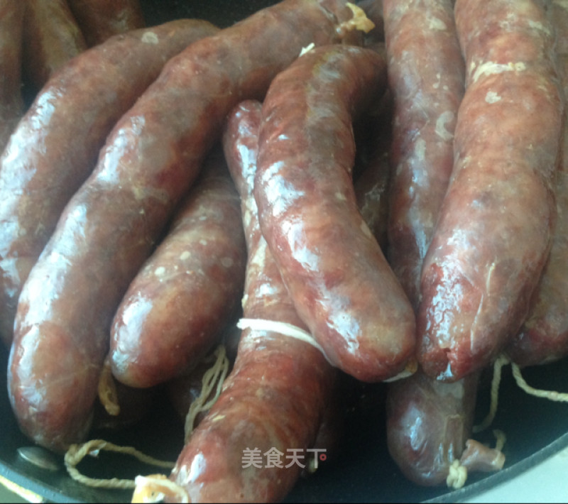 Homemade Dried Sausage recipe