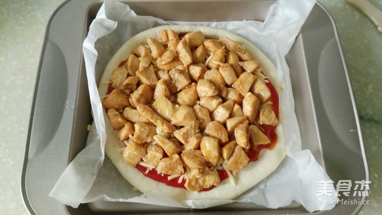Orleans Chicken Pizza recipe