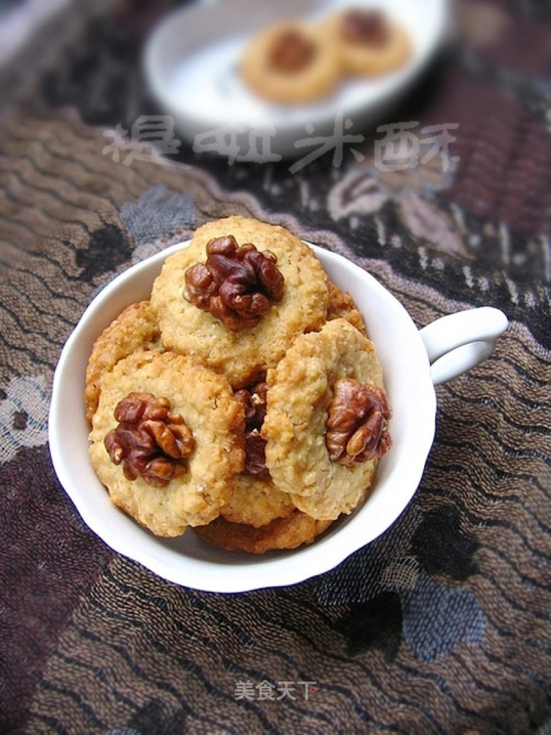 Family Reunion Happy Shortbread Cookies-walnut Oatmeal Cookies recipe