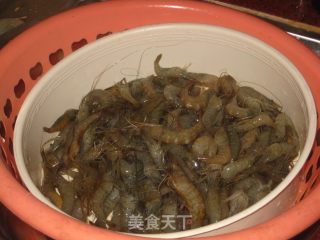 Stir-fried River Prawns with Hot Peppers recipe