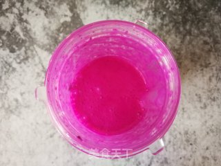 Dragon Fruit Flavored Milk recipe