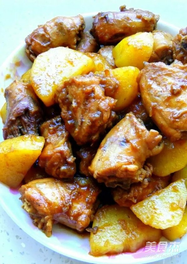 Braised Chicken Neck Stewed Potatoes recipe