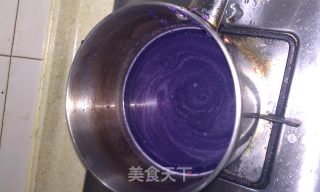 Purple Shoe-shaped Steamed Dumplings recipe