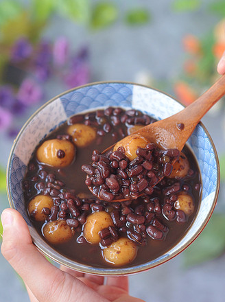 Red Bean Paste and Blood-enriching Small Balls recipe